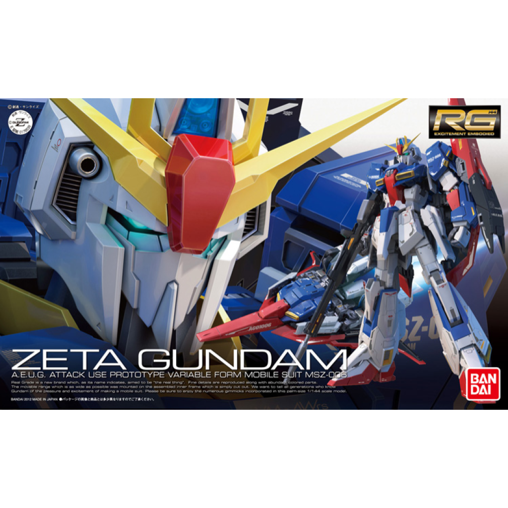 RG 1/144 Number 10 Zeta Gundam