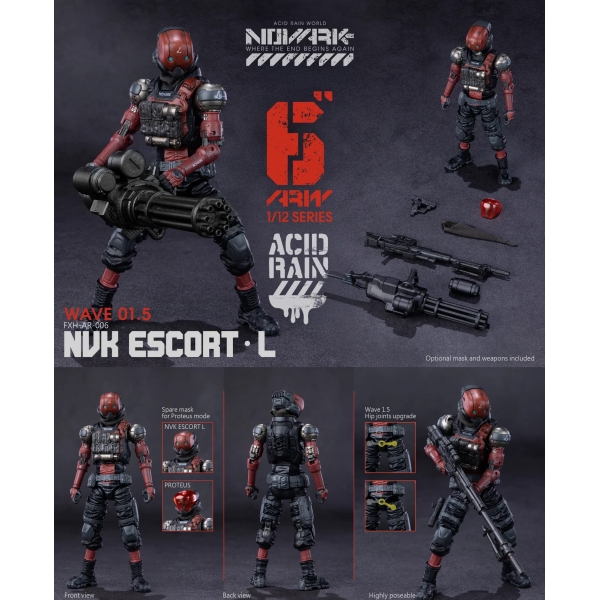 NOVARK - Acid Rain 1:12 / 6" Action Figure Series - 006 NVK Escort "L"