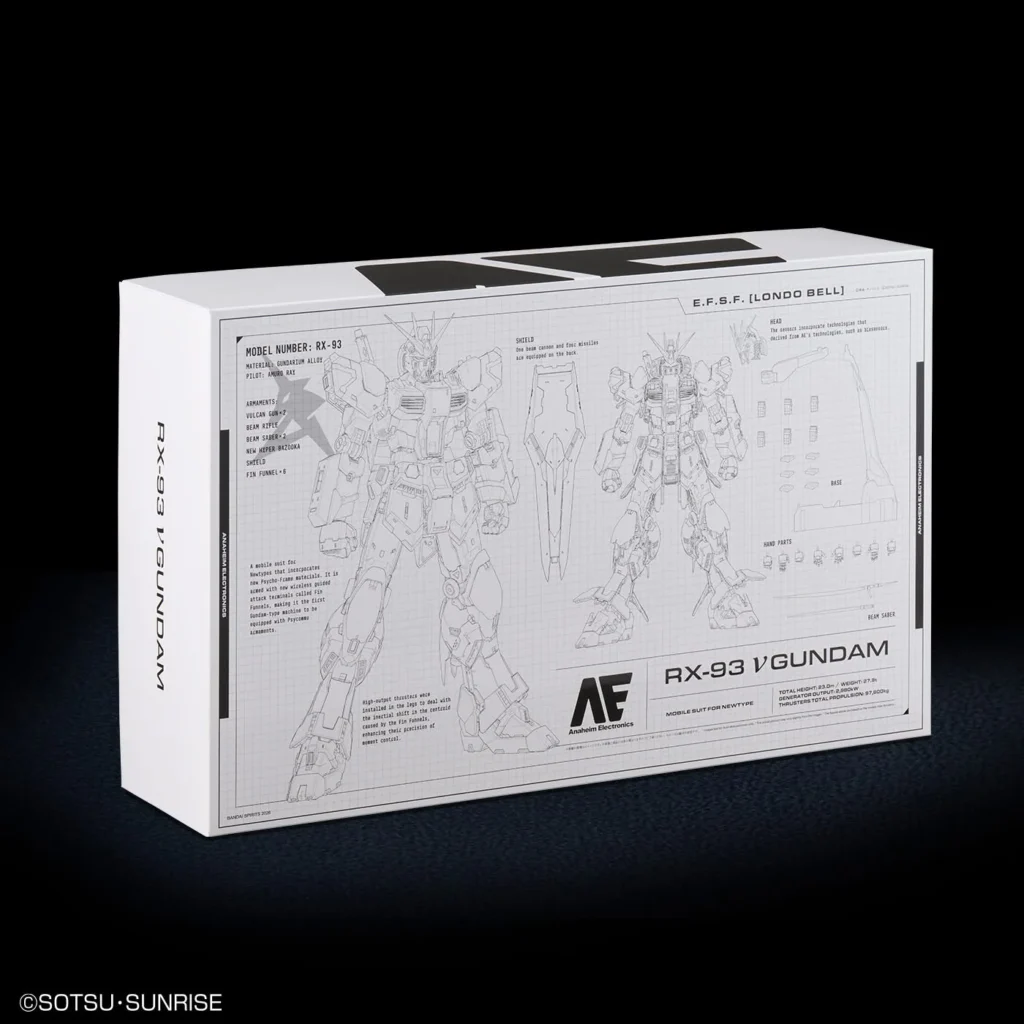 PG UNLEASHED 1/60 ν GUNDAM