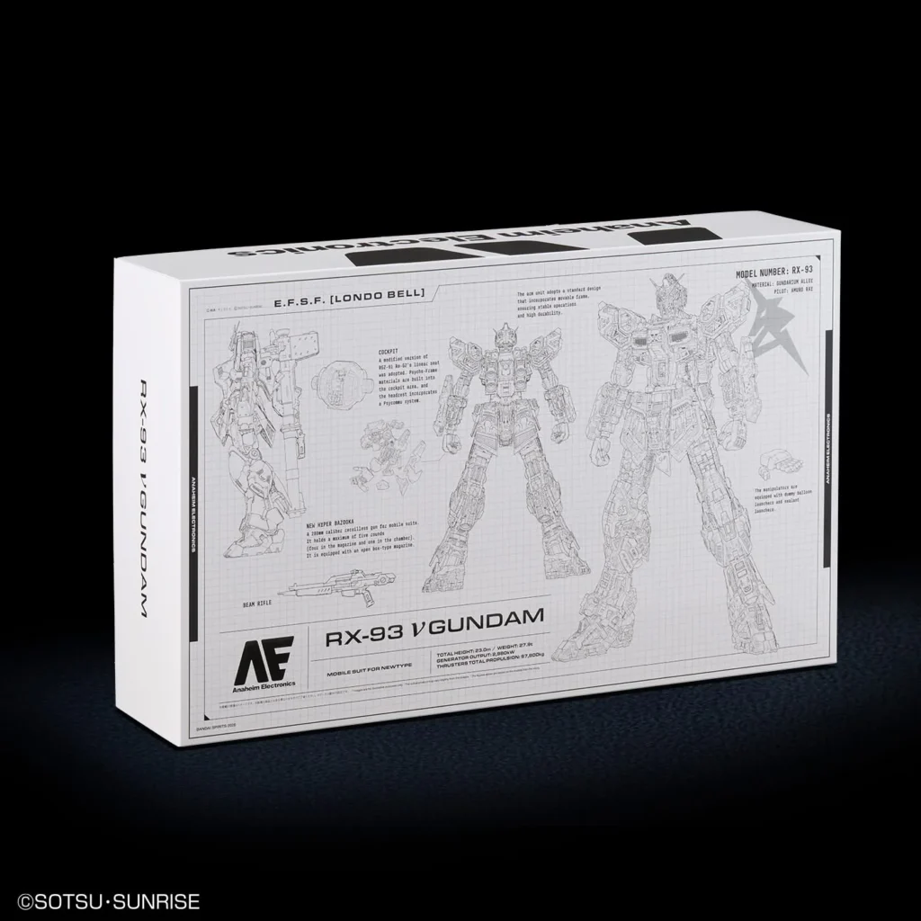 PG UNLEASHED 1/60 ν GUNDAM
