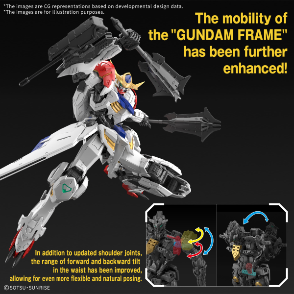 MG 1/100 GUNDAM BARBATOS LUPUS