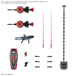 HG 1/144 RED GUNDAM GQuuuuuuX - Image 8