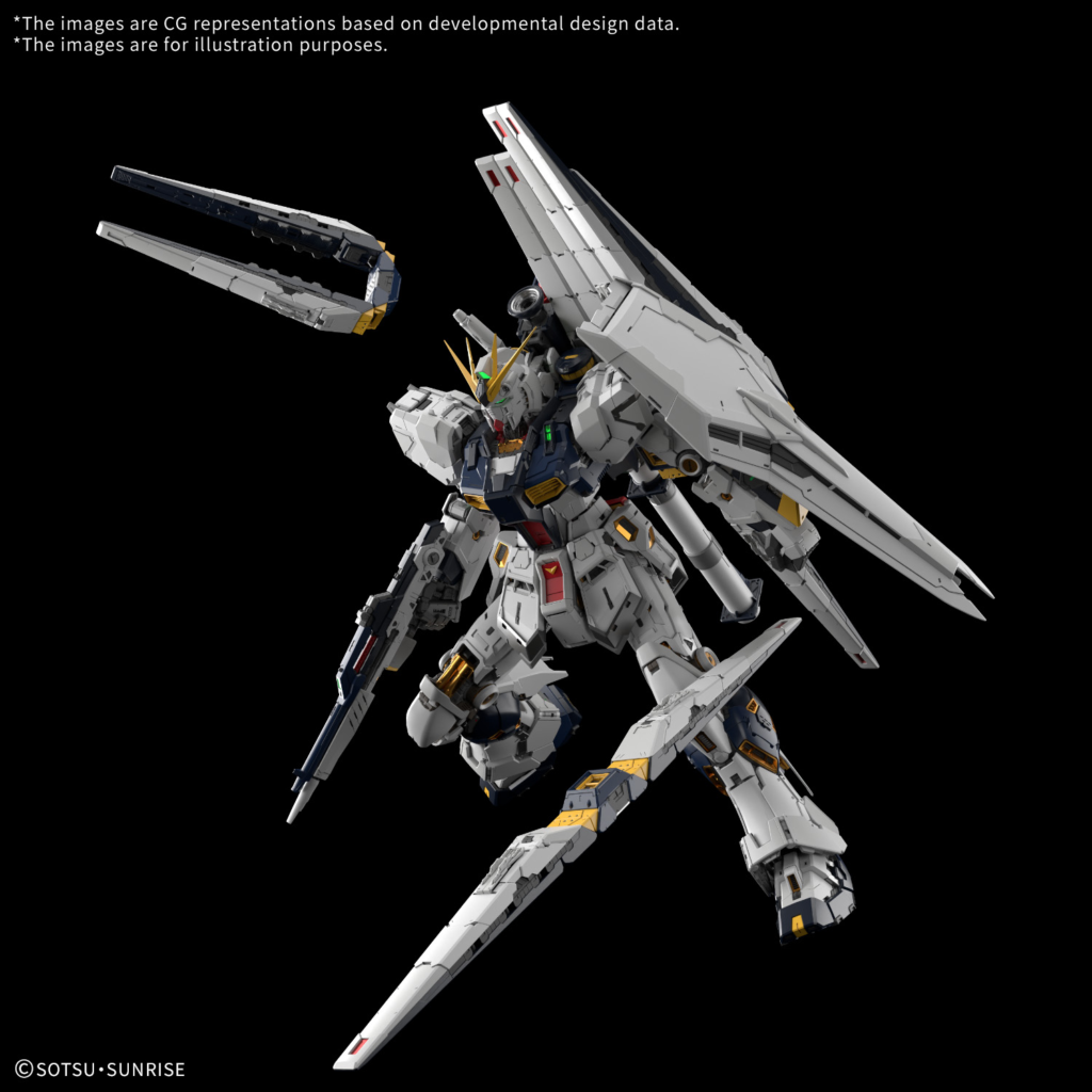 PG UNLEASHED 1/60 ν GUNDAM