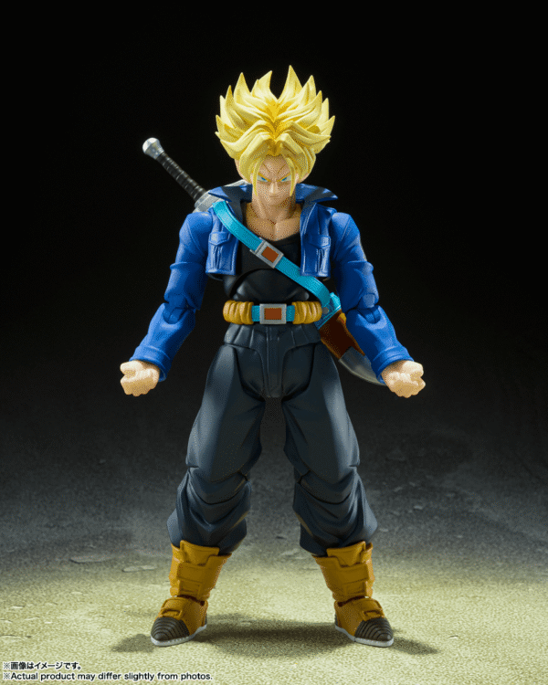S.H.Figuarts Super Saiyan Trunks (Boy from the Future) Action Figure (Reissue) - Dragon Ball Z