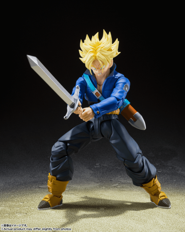 S.H.Figuarts Super Saiyan Trunks (Boy from the Future) Action Figure (Reissue) - Dragon Ball Z
