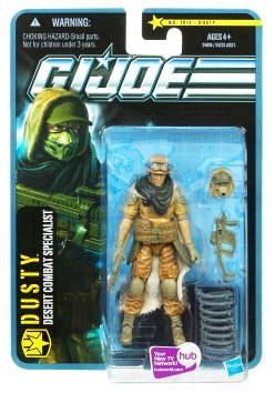 GI Joe Pursuit of Cobra MOC 3.75" Dusty Desert Combat Figure No. 1014