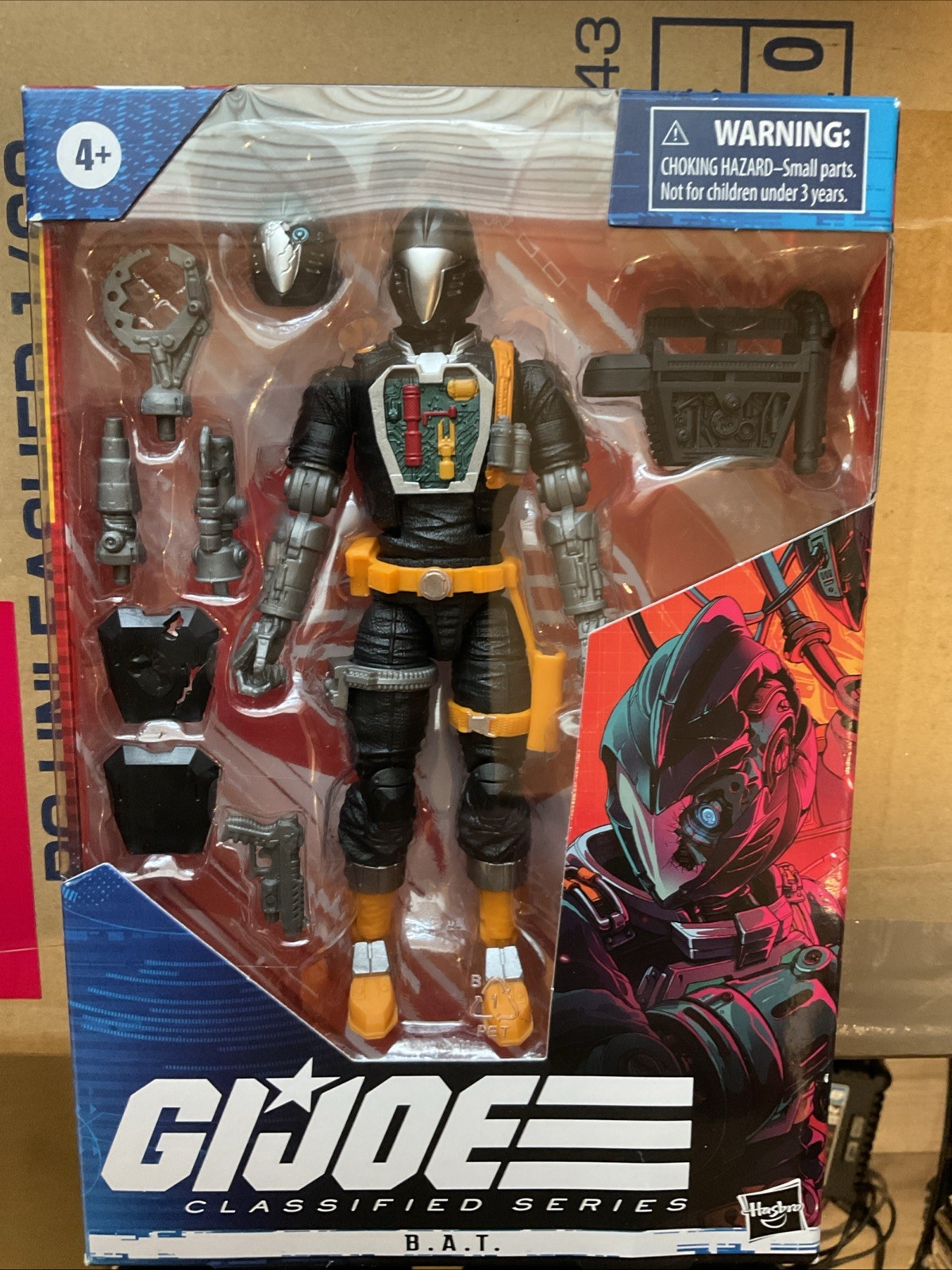 GI Joe B.A.T. Android Trooper 33 Classified 6" Action Figure - Image 1