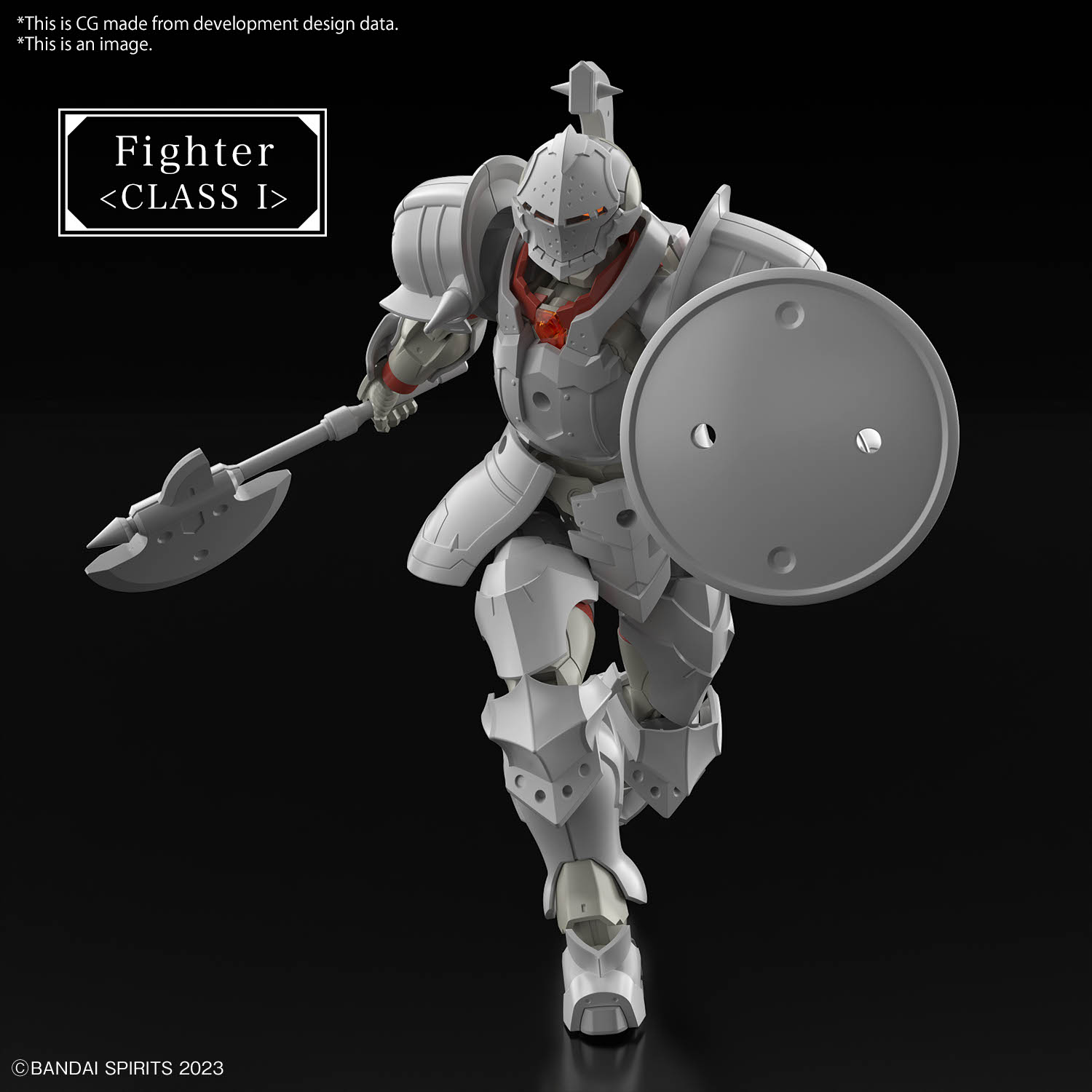 Bandai 30MF Liber Fighter 1/144 Model Kit - Image 1