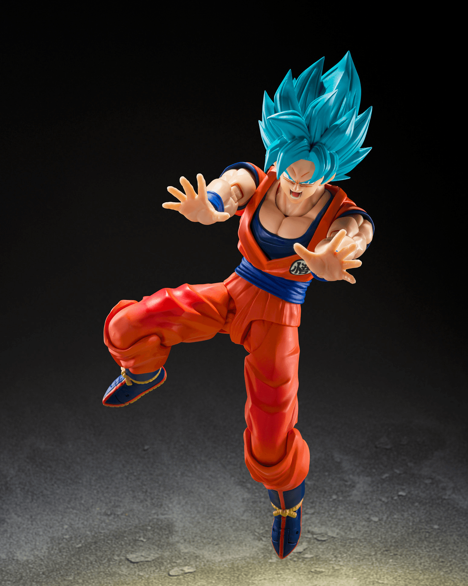 S.H.Figuarts Dragon Ball Super SSGSS SON GOKU (Blue Power Transcending Limits) - Image 3