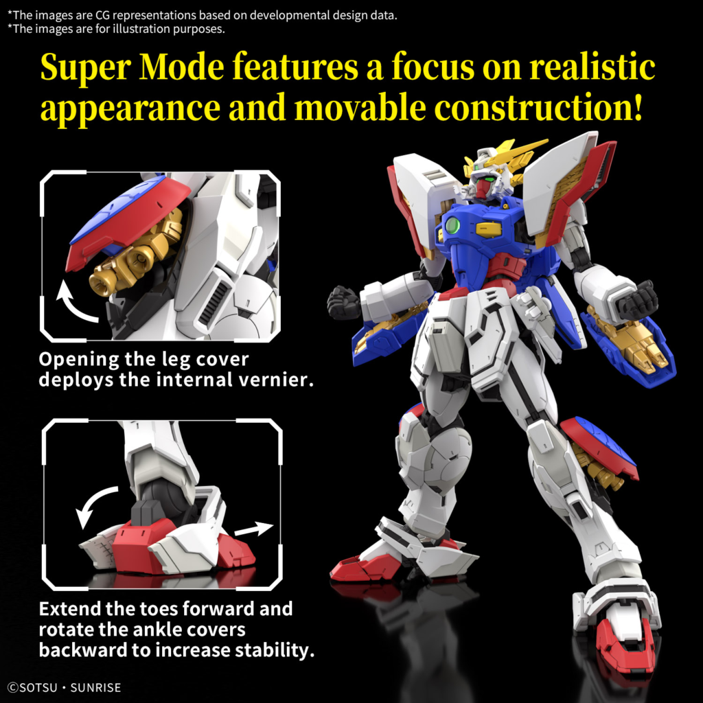 Bandai RG 1/144 Shining Gundam