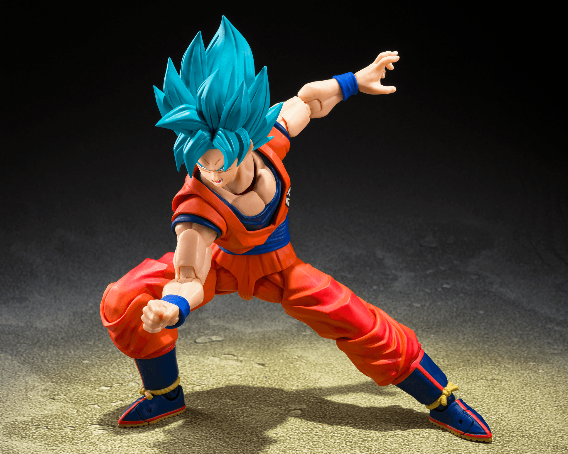S.H.Figuarts Dragon Ball Super SSGSS SON GOKU (Blue Power Transcending Limits) - Image 6