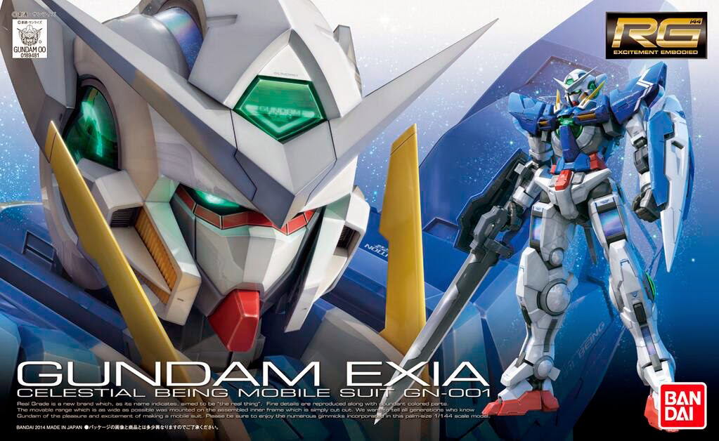 Gundam Exia RG 1/144 Model Kit