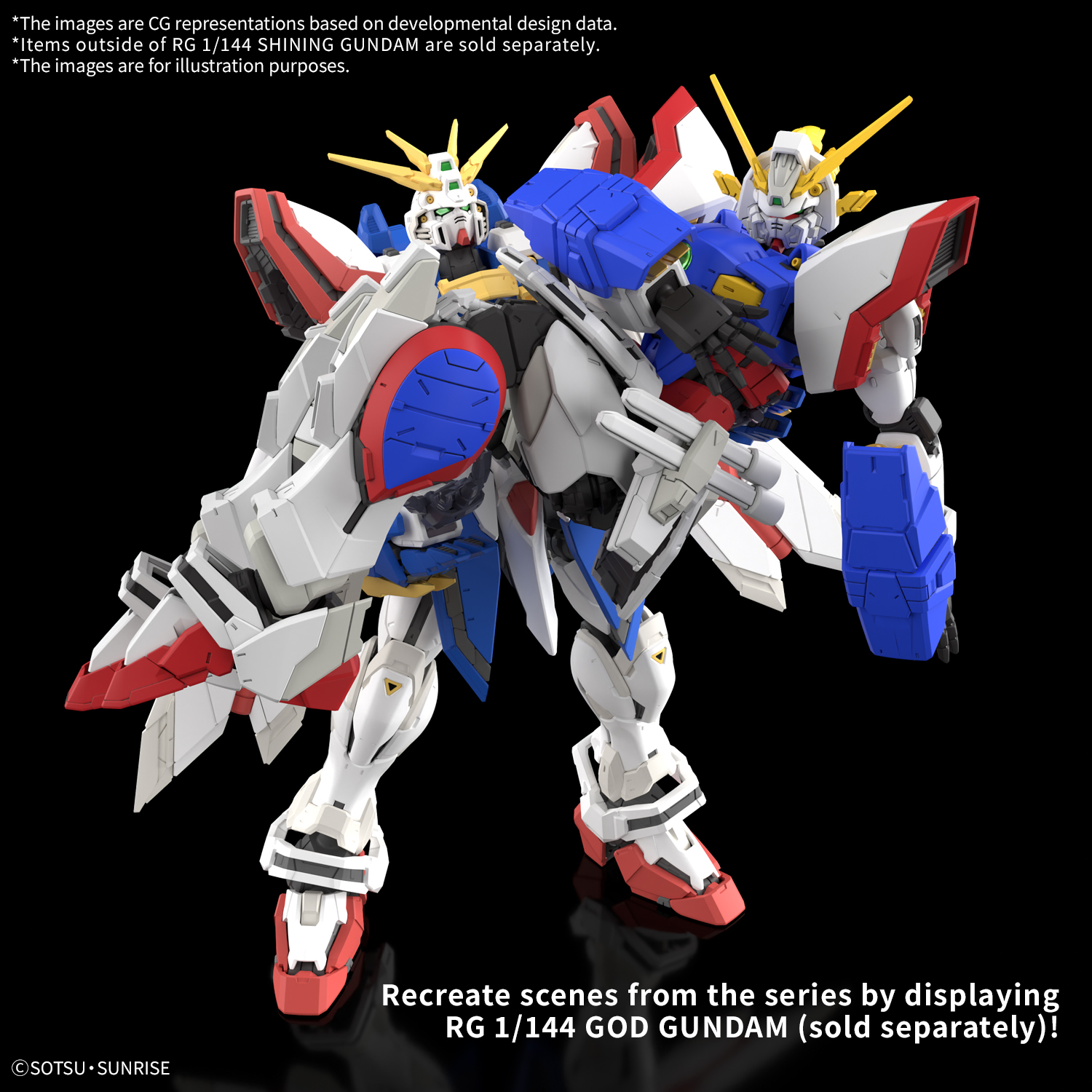 Bandai RG 1/144 Shining Gundam - Image 8