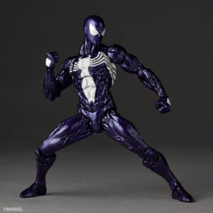Symbiote Spider-Man Revoltech Amazing Yamaguchi (Purple Ver.) - Image 2