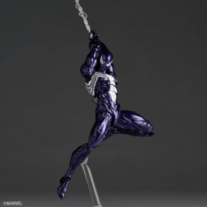 Symbiote Spider-Man Revoltech Amazing Yamaguchi (Purple Ver.) - Image 3