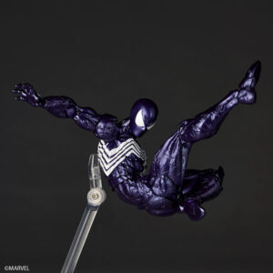 Symbiote Spider-Man Revoltech Amazing Yamaguchi (Purple Ver.) - Image 6