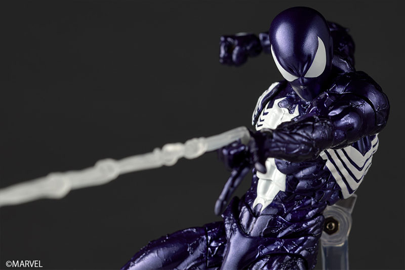 Symbiote Spider-Man Revoltech Amazing Yamaguchi (Purple Ver.)