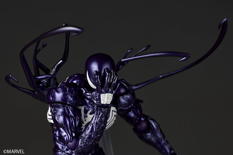 Symbiote Spider-Man Revoltech Amazing Yamaguchi (Purple Ver.)