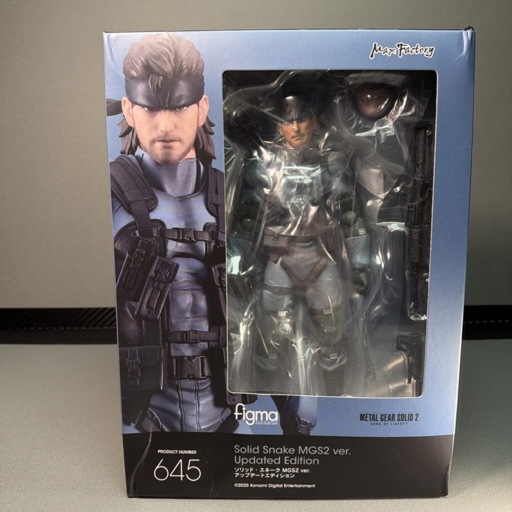 Max Factory figma Metal Gear Solid 2 Solid Snake Collector's Figure