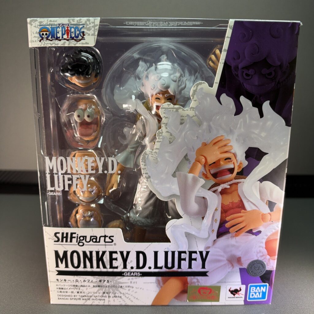 Bandai S.H.Figuarts Monkey D. Luffy Gear 5 - One Piece Action Figure