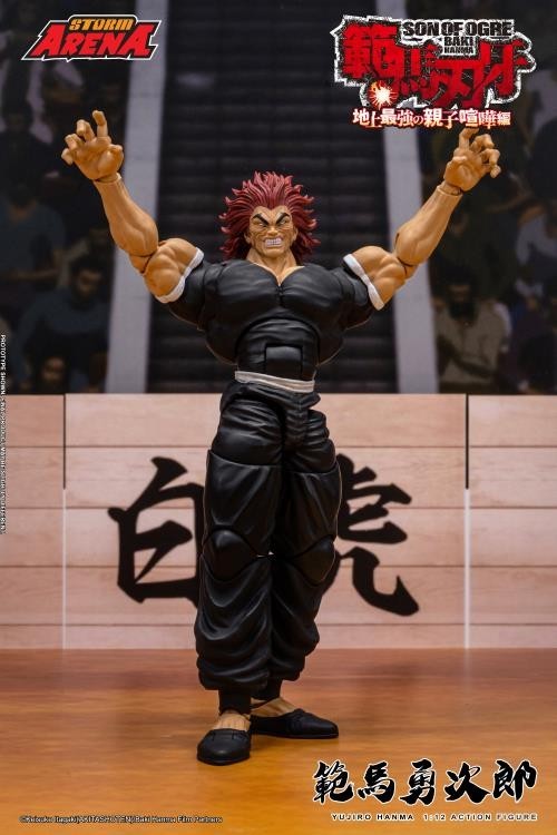 Storm Arena Yujiro Hanma - Baki 1/12 Scale Son of Ogre PVC Anime Figure